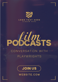 Film Podcasts Flyer Preview