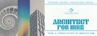 Editorial Architectural Service Facebook Cover Design