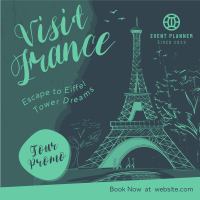 Eiffel Tower Dreams Instagram post Image Preview