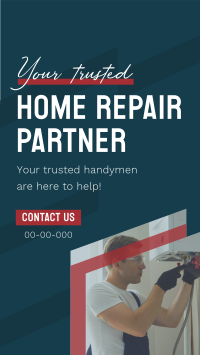 Trusted Handyman Instagram Story Design