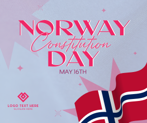 Flag Norway Day Facebook post Image Preview