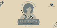 Juneteenth Woman Twitter post Image Preview