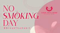 Modern No Smoking Day Animation Design