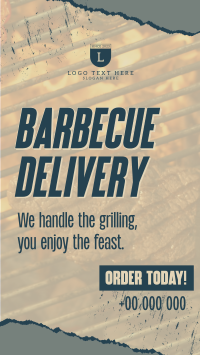 Rustic BBQ Delivery TikTok Video Preview