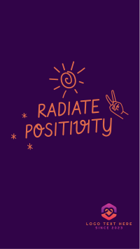 Radiate Positivity Facebook story Image Preview