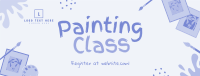 Quirky Painting Class Facebook Cover Design