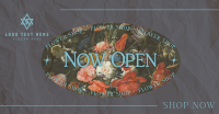 Flower Shop Open Now Facebook ad Image Preview