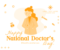 Doctors' Day Celebration Facebook post Image Preview