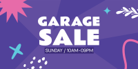 Garage Sale Notice Twitter post Image Preview