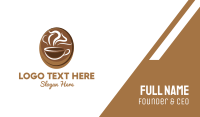 Coffee Cup Cafe Business Card Image Preview