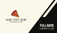 Pizza Calorie Metric Business Card Preview