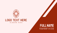 Simple Star Company Business Card Preview