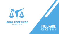 Futuristic Blue Scale  Business Card Design Image Preview