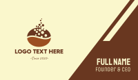 Brown Coffee Bean  Business Card Image Preview