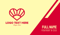 Sunny Heart Health Business Card Image Preview