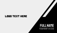 Modern Wordmark Text Business Card Image Preview