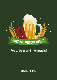 Virtual Oktoberfest Poster Image Preview