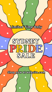 Vibrant Sydney Pride Sale Instagram story Image Preview