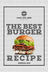 Burger Day Special Pinterest Pin Image Preview