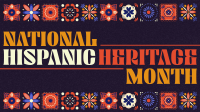 Hispanic Heritage Month Tiles Video Design