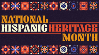 Hispanic Heritage Month Tiles Video Image Preview