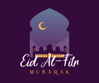 Celebrating Eid Al Fitr Facebook Post Design