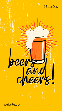 Beers and Cheers Instagram Story Design