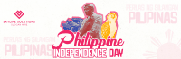 Retro Philippine Independence Day Twitter Header Image Preview