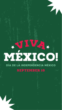 Viva Mexico Flag YouTube short Image Preview