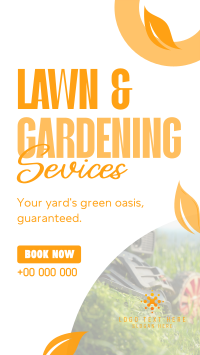 Professional Lawn Care Services TikTok video Image Preview