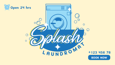 Splash Laundromat Facebook event cover Image Preview
