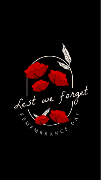 Lest We Forget Facebook Story Image Preview