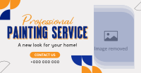 Professional Painting Service Facebook ad Image Preview