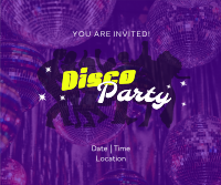 Disco Fever Party Facebook post Image Preview