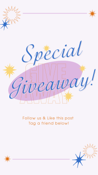 Generic Give Away Instagram story Image Preview