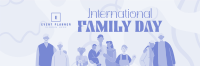 International Day of Families Twitter Header Design