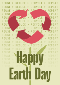 Earth Day Recycle Flyer Image Preview