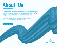 Dynamic About Us Facebook Post Design