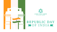 Republic Day of India Facebook event cover Image Preview