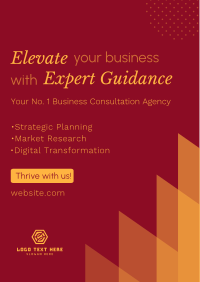 Your No. 1 Business Consultation Agency Flyer Image Preview