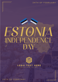 Majestic Estonia Independence Day Poster Image Preview