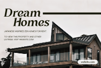 Dream Homes Pinterest Cover Design