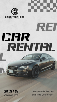 Edgy Car Rental Instagram Reel Preview