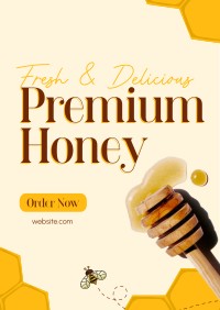 Premium Fresh Honey Flyer Image Preview