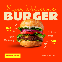 The Burger Delight Linkedin Post Image Preview