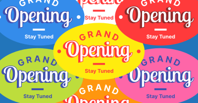 Opening Stickers Facebook ad Image Preview