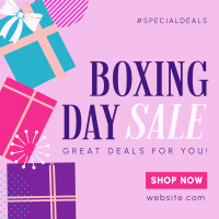 Boxing Day Special Deals Linkedin Post | BrandCrowd Linkedin Post Maker