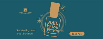Nail Salon Discount Facebook cover Image Preview