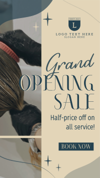 Salon Opening Discounts Video Preview