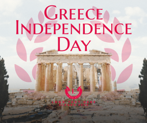Contemporary Greece Independence Day Facebook post Image Preview